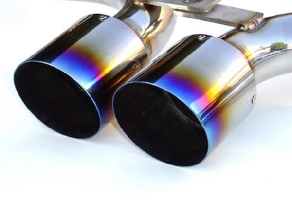 Invidia HS03MCSGTT FITS: 03-04 Mini Cooper S 60mm (80mm tip) Titanium Tip Cat-back Exhaust *OVERSIZE SHIPPING* Catback