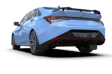 Load image into Gallery viewer, Rally Armor MF79-UR-BLK-RD FITS: 22-23 Hyundai Elantra N &amp; N Line Black UR Mud Flap w/Red Logo Mud Flaps