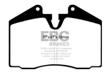 EBC DP4612R FITS: 89-95 Ferrari 348 3.4 Yellowstuff Front and Rear Brake Pads Brake Pads Performance