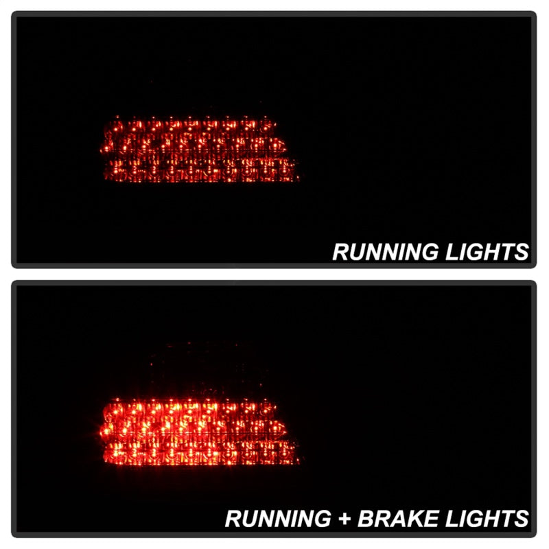 SPYDER 5020659 FITS: -Xtune Mercedes Benz W210 E-Class 96-02 LED Tail Lights Red Smoke ALT-CL-MBW210-LED-RSM Tail Lights