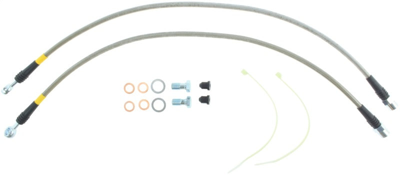 Stoptech 950.34516 FITS:StopTech 00-06 BMW X5 Stainless Steel Rear Brake Line Kit Brake Line Kits