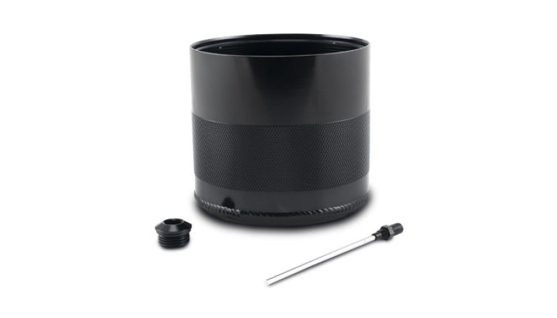 Vibrant 12780 FITS: Small 0.75L Catch Can Reservoir w/Dipstick Oil Catch Cans