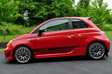 Load image into Gallery viewer, Rally Armor MF25-UR-RD/WH FITS: 12-18 Fiat 500 Red Mud Flap w/White Logo Mud Flaps