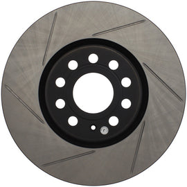 Stoptech 126.33098SR FITS:StopTech Power Slot 06-10 Audi A3 / 08-10 TT / 06-09 VW GTI Mlk V/Passat Right Front Slotted Rotor Brake Rotors Slotted