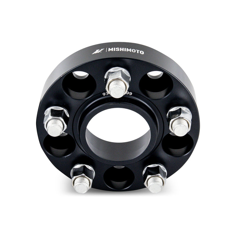 Mishimoto MMWS-008-250BK FITS: Wheel Spacers 5x100 56.1 25 M12 Black Wheel Spacers & Adapters