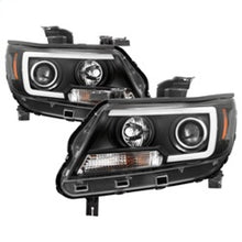 Load image into Gallery viewer, SPYDER 5085283 FITS: 15-17 Chevy Colorado Projector Headlights Light Bar LED Black (PRO-YD-CCO15-LBDRL-BK) Headlights