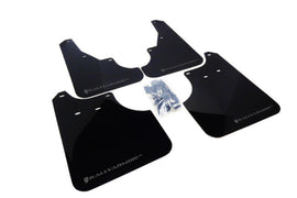 Rally Armor MF11-UR-BLK/GRY FITS: 09-13 Subaru Forester Black UR Mud Flap w/ Grey Logo Mud Flaps
