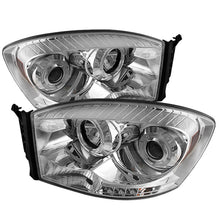 Load image into Gallery viewer, SPYDER 5010018 FITS: Dodge Ram 1500 06-08/Ram 2500 06-09 Projector Headlights LED Halo LED Chrm PRO-YD-DR06-HL-C Headlights