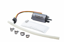 Fuelab 49614 FITS: 496 In-Tank Brushless Fuel Pump w/9mm Barb & 6mm Barb Siphon 500 LPH Fuel Pumps
