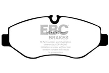 Load image into Gallery viewer, EBC DP61926 FITS: 07+ Dodge Sprinter 2500 Greenstuff Front Brake Pads Brake Pads Performance
