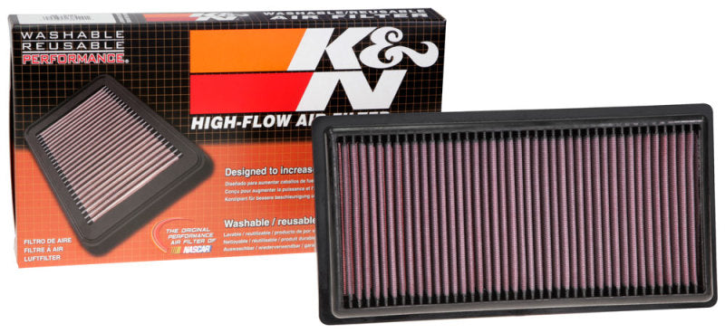 K&N Engineering 33-5101 FITS:K&N 19-20 Jeep Renegade L4-1.3L Replacement Air Filter Air Filters Direct Fit