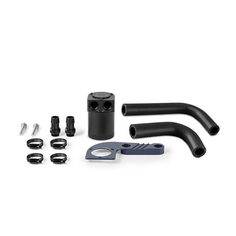 Mishimoto MMBCC-F80-15CMG FITS: 15-20 BMW F8X M3/M4 Baffled Oil Catch Can Mineral Gray Oil Catch Cans