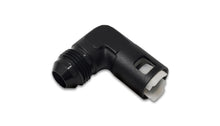 Load image into Gallery viewer, Vibrant 16921 FITS: 90 Degree Aluminum AN to Female Quick Connect -6AN 0.375in Hose Size Aluminum Tubing