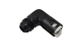 Vibrant 16921 FITS: 90 Degree Aluminum AN to Female Quick Connect -6AN 0.375in Hose Size Aluminum Tubing