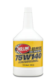 Red Line 57914 FITS: 75W140 Gear Oil Quart Gear Oils