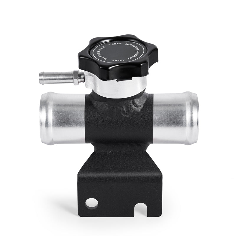 Mishimoto MMFN-EVO-BK FITS: Coolant Fill Necks FITS: 08-15 Mitsubishi Lancer Evo X Coolant Fill Inlet Black Coolant Fill Necks