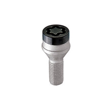 Load image into Gallery viewer, McGard 27305 FITS: Wheel Lock Bolt Set 4pk. (Cone Seat) M14X1.5 / 17mm Hex / 31.0mm Shank Length Black Wheel Bolts