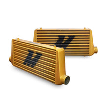 Load image into Gallery viewer, Mishimoto MMINT-UMG FITS: Intercoolers FITS: Eat Sleep Race Special Edition Gold M-Line Intercooler Intercoolers