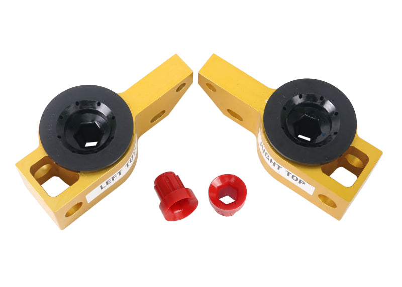 Whiteline KCA316 FITS: VAG MK4/MK5 Front Lower control arm anti-dive caster kit Bushing Kits