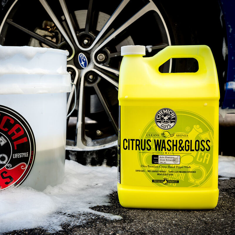 Chemical Guys CWS_301 FITS: Citrus Wash & Gloss Concentrated Car Wash 1 Gallon Washes & Soaps