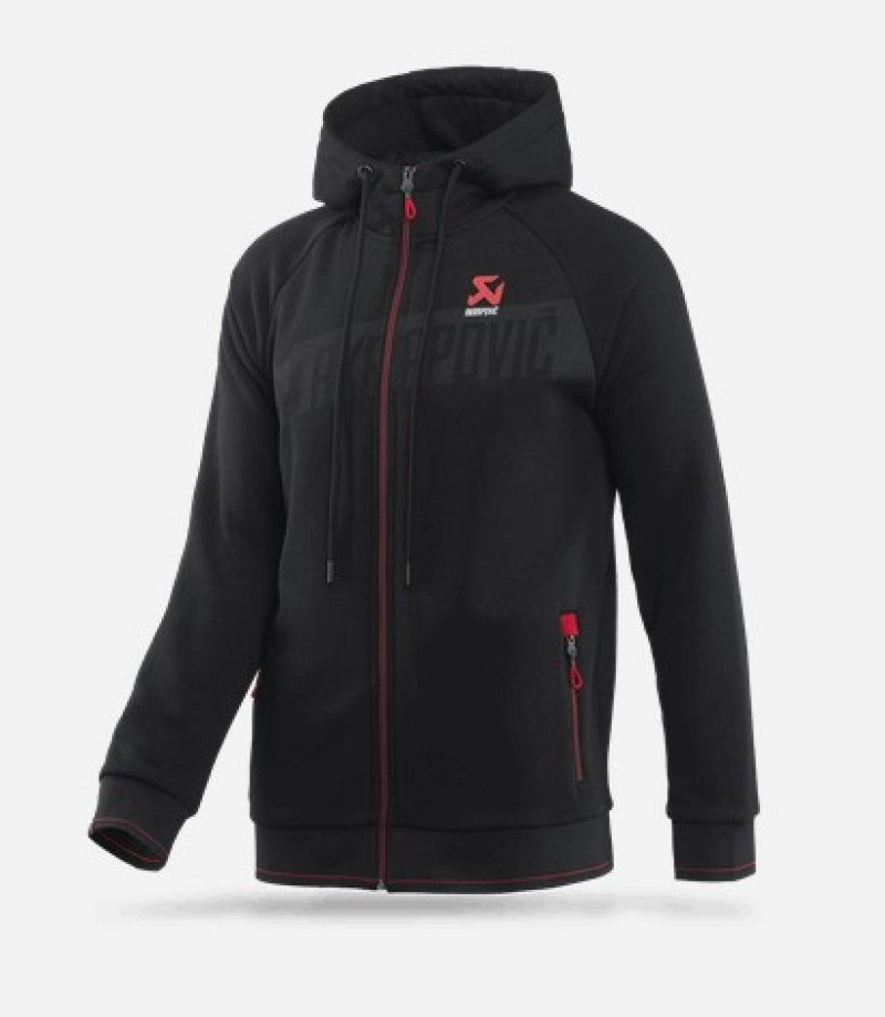 Akrapovic 802058 FITS: Mens Corpo Zip Hoodie Black XL Apparel