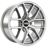 BBS TS-P 20x9in - 6x135 - 87.1 CB - ET12 - Satin Silver Wheel