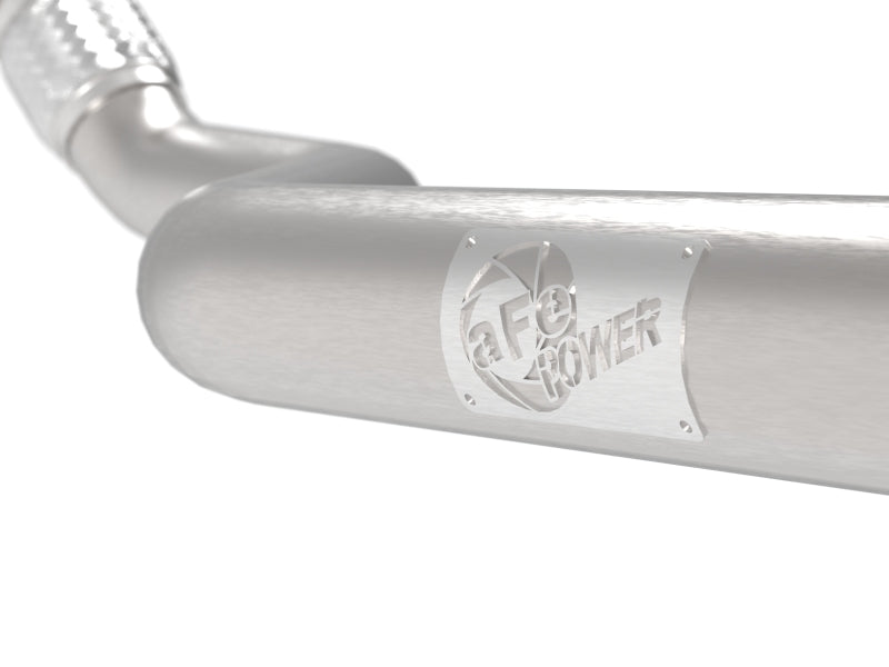 aFe 49-36428 FITS: -afe POWER MACH Force-Xp 09-16 Audi A4/A5 B8 L4-2.0L(t) 304 SS 3in. Front Resonator Delete Pipe Catback