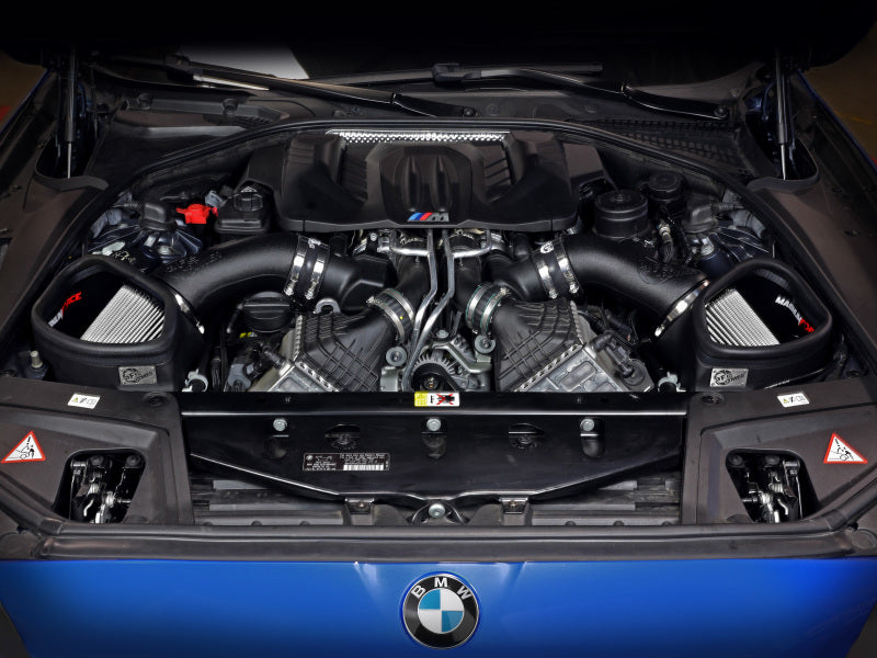 aFe 54-13030D FITS: POWER Magnum FORCE Stage-2 Pro DRY S Cold Air Intake System 12-19 BMW M5 (F10) / M6 (F12/13) Cold Air Intakes