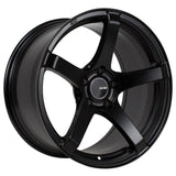 Enkei 476-895-6515BK FITS: Kojin 18x9.5 15mm Offset 5x114.3 Bolt Pattern 72.6mm Bore Dia Matte Black Wheel Wheels Cast