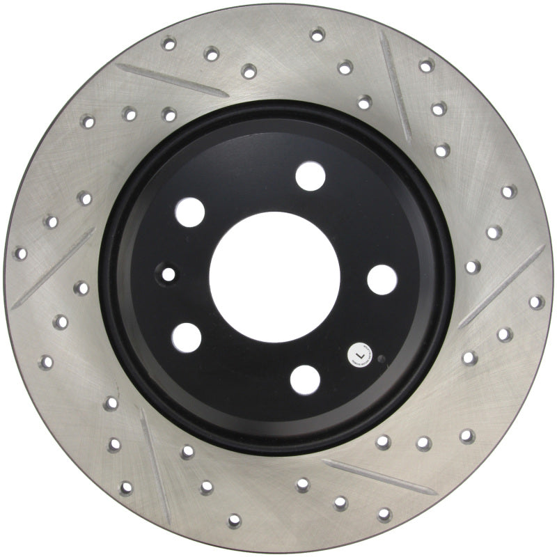 Stoptech 127.33127L FITS:StopTech Power Slot 09-10 Audi A4/A4 Quattro / 08-10 A5 / 10 S4 Rear Left Drilled & Slotted Rotor Brake Rotors Slot & Drilled