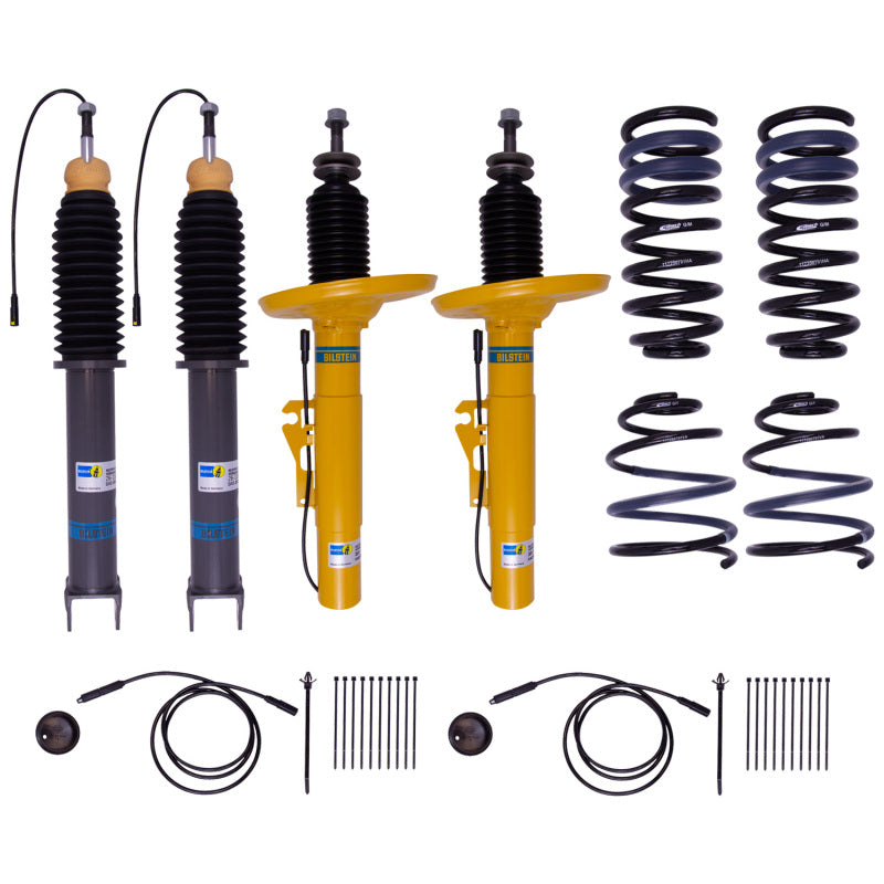 Bilstein 46-193759 FITS: B12 (Pro-Kit) 05-11 Porsche 911 Carrera H6 3.6L/S H6 3.8 Front and Rear Suspension Kit Shock & Spring Kits