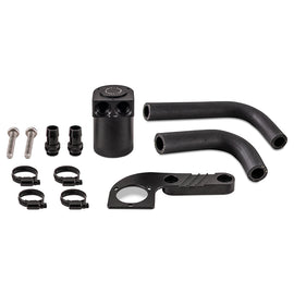 Mishimoto MMBCC-F80-15CBE FITS: 2015+ BMW F8X M3/M4 Baffled Oil Catch Can Wrinkle Black Oil Catch Cans