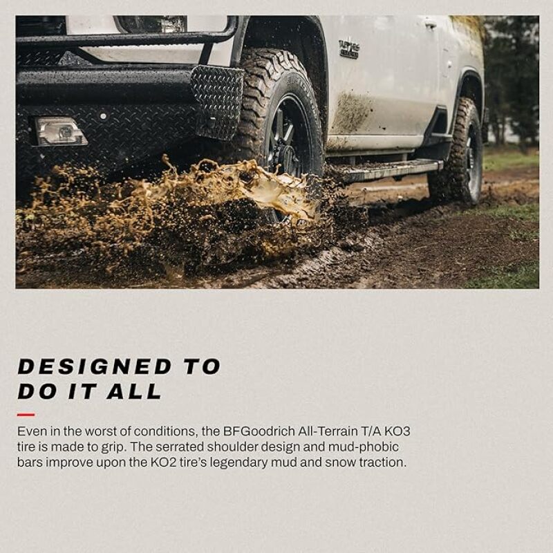 BFGoodrich 29259 FITS: All Terrain T/A KO3 35x12.50R18/F 128R Automotive/UTV Tires On Road