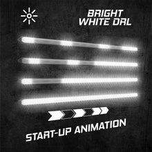 Load image into Gallery viewer, XKGLOW XK041029-9 FITS:XK Glow 9In Switchback Grill Lights with Start-up Animation &amp; Sequential Turn Signals Light Bars &amp; Cubes