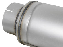 Load image into Gallery viewer, aFe 49M00023 FITS: ATLAS Aluminized Steel Muffler 5in Center/Center 24in L x 7in Diameter Round Body Muffler