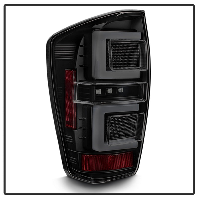 SPYDER 5085740 FITS: 16-17 Toyota Tacoma LED Tail Lights Black Smoke (ALT-YD-TT16-LED-BSM) Tail Lights