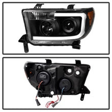 Load image into Gallery viewer, SPYDER 9027888 FITS:xTune Toyota Tundra 07-13 LED Light Bar Projector Headlights Black PRO-JH-TTU07-LED-BK Headlights