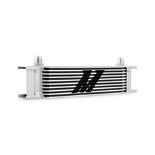 Load image into Gallery viewer, Mishimoto MMOC-10-8SL FITS: Oil Coolers FITS: Universal -8AN 10 Row Oil Cooler Silver Oil Coolers
