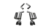 CORSA Performance 21020BLK FITS: 2015-23 Dodge Challenger 6.4L/17-19 Challenger 5.7L Black Sport Axle-Back Exhaust w/3.5in Tips Axle Back