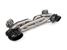 Load image into Gallery viewer, Akrapovic TP-T/S/33 FITS: 20-21 Porsche 911 Turbo/Turbo S (992) Tail Pipe Set (Titanium) Black Tips