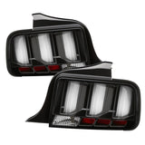 SPYDER 5086693 FITS: 05-09 Ford Mustang (White Light Bar) LED Tail Lights Black ALT-YD-FM05V3-LED-BK Tail Lights