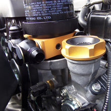 Load image into Gallery viewer, Mishimoto MMOP-SPTR FITS: Oil Filter Blocks FITS: Oil Sandwich Plate w/ Rear-Mounted Thermostat Oil Filter Blocks
