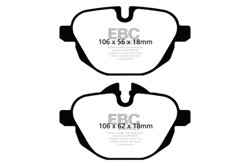 EBC DP22047 Brake Pads - Performance
