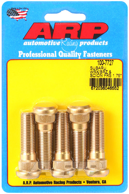 ARP 100-7727 FITS: Subaru BRZ/Scion FRS Wheel Stud Kit Wheel Studs