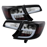 SPYDER 5079411 FITS: Toyota Camry 12-14 Light Bar LED Tail Lights Black ALT-YD-TC12-LBLED-BK Tail Lights