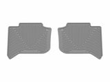 WeatherTech 25-26 Toyota 4Runner 2nd Row Rear All-Weather Floor Mats - Grey