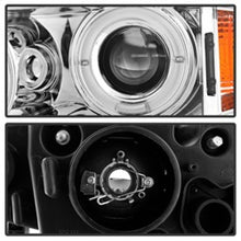 Load image into Gallery viewer, SPYDER 5042408 FITS: BMW E46 3-Series 02-05 4DR Projector Headlights 1PC LED Halo Chrm PRO-YD-BMWE4602-4D-AM-C Headlights
