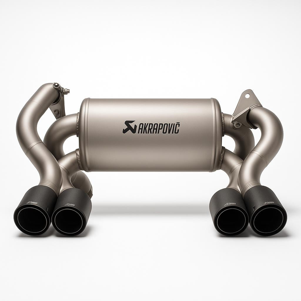 Akrapovic Porsche 911 2019 titanium exhaust