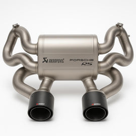 Akrapovic Porsche RS titanium race exhaust