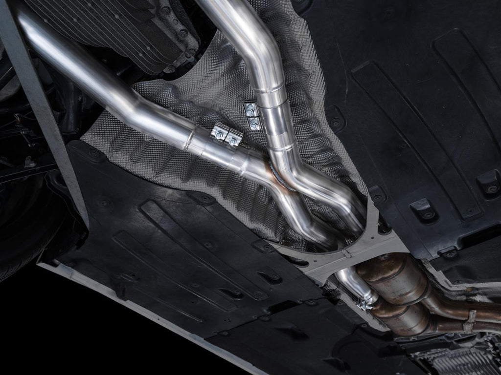 AWE Tuning 3820-11301 FITS: BMW F97 X3 M Non-Resonated Performance Mid Pipe Connecting Pipes